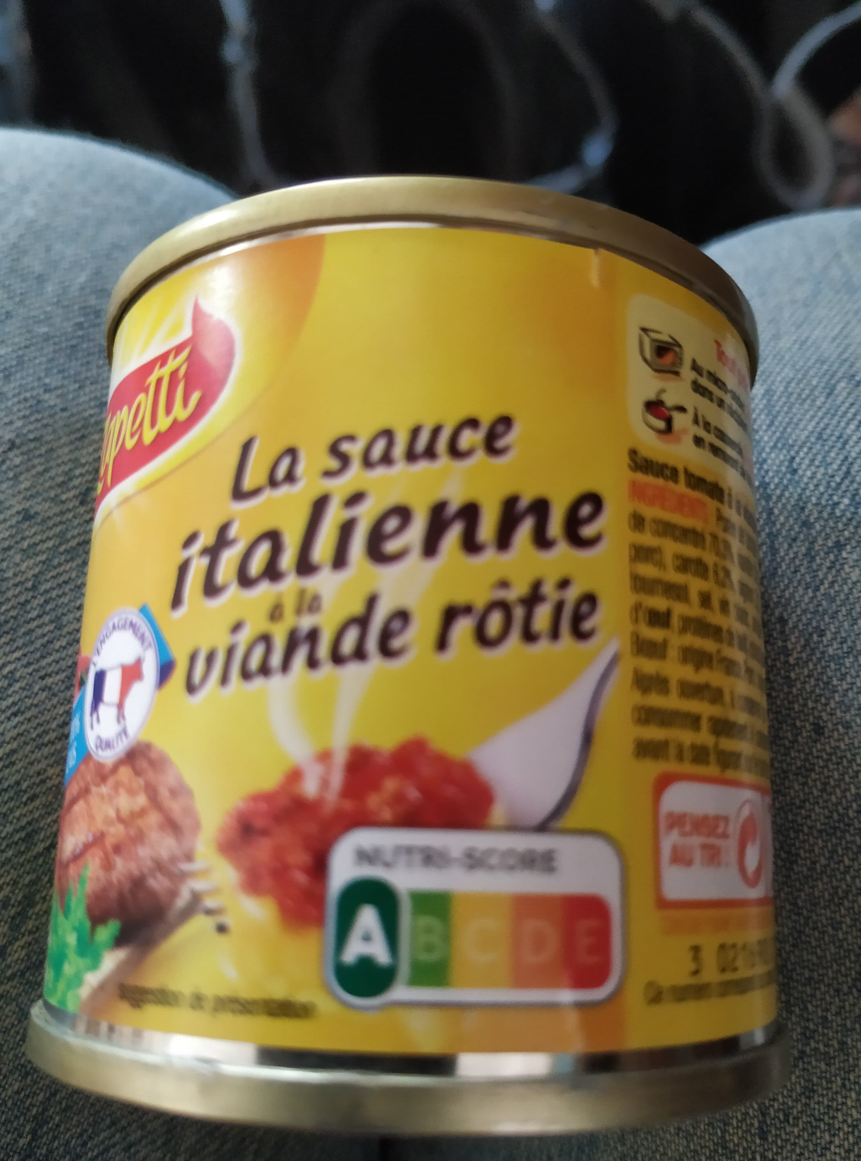 Zapetti La sauce italienne à la viande rôtie packshot