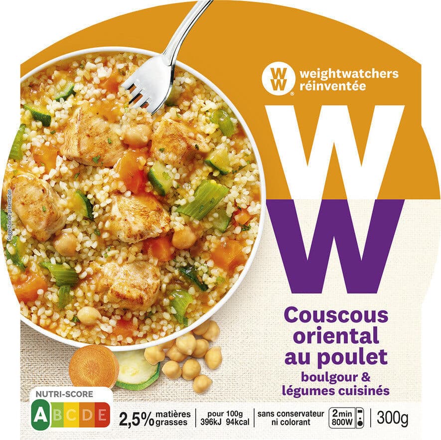 Weight Watchers Couscous oriental, poulet et boulgour packshot