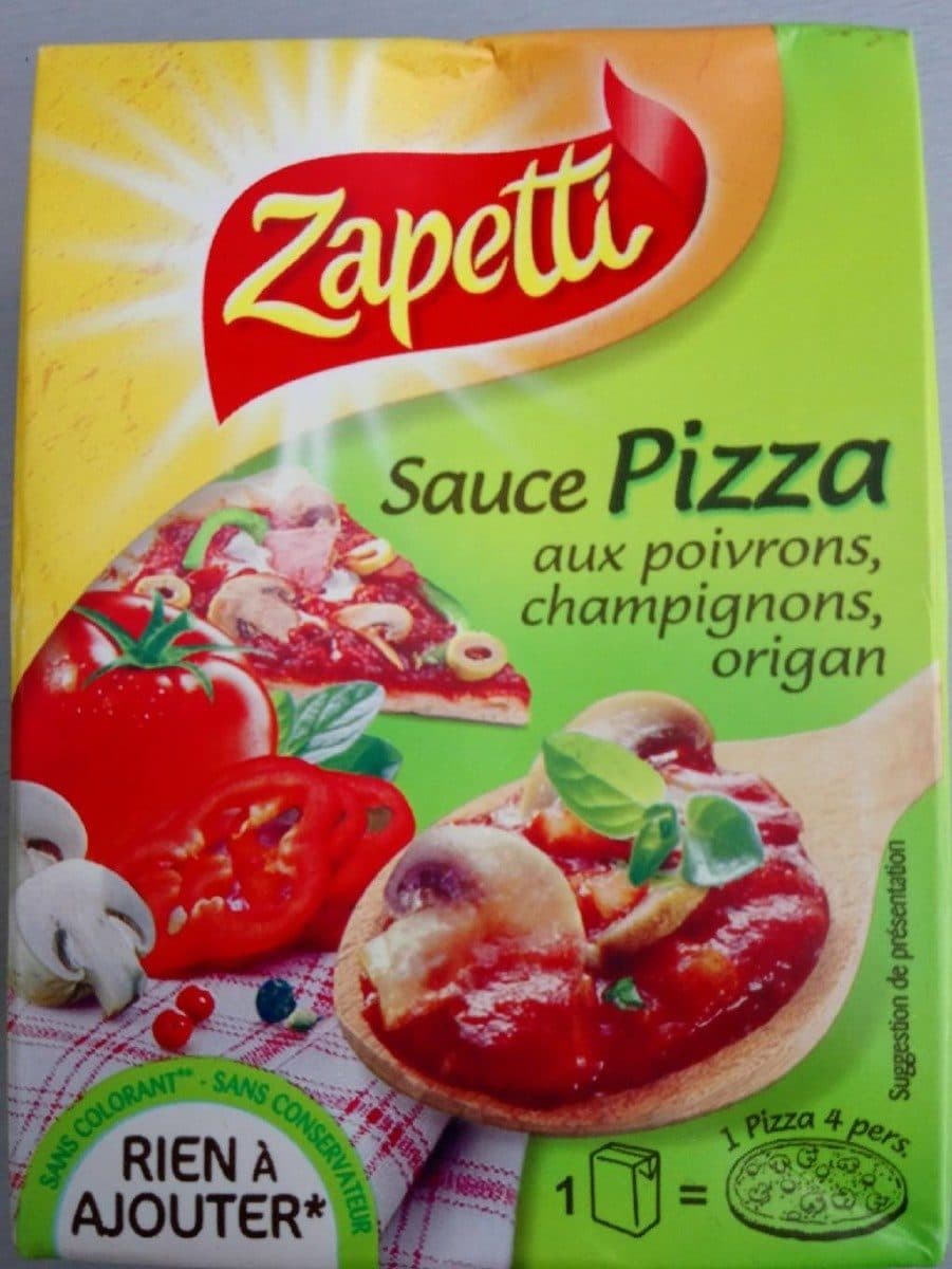Zapetti Sauce Pizza Zapetti 350gr packshot