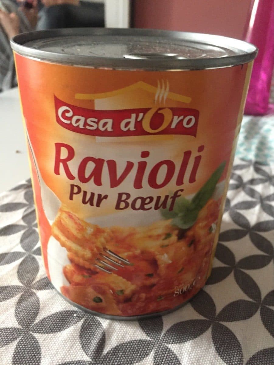 Casa d'Oro Ravioli Pur Bœuf packshot