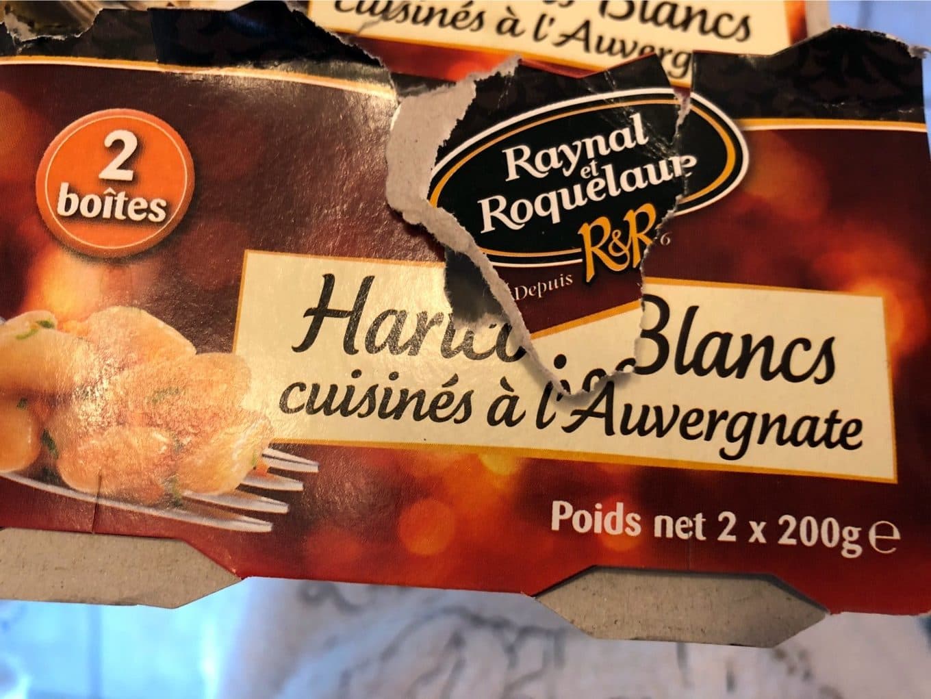 Raynal Et Roquelaure Haricots blancs cuisinés à l'Auvergnate packshot