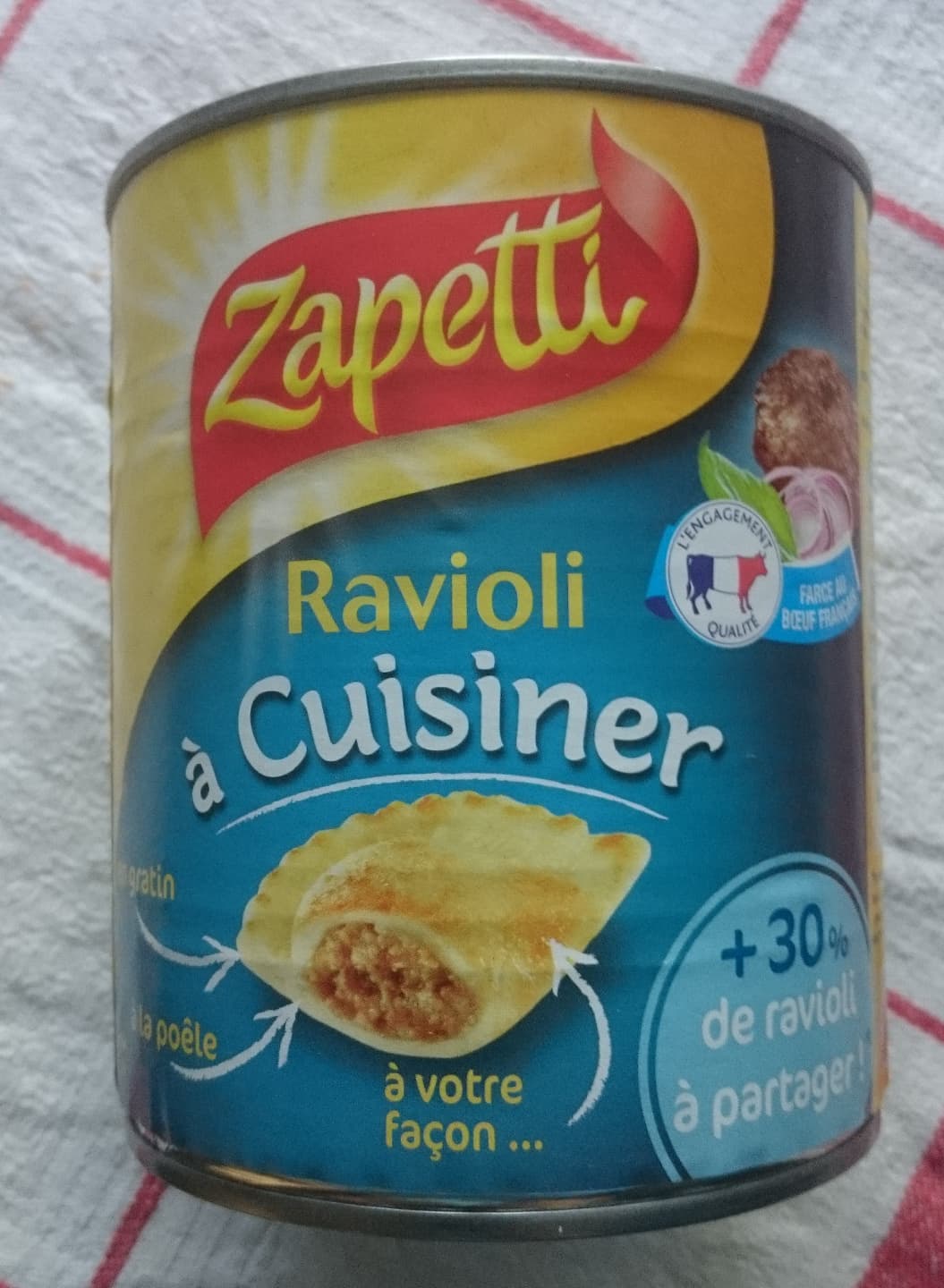 Zapetti Ravioli à Cuisiner packshot