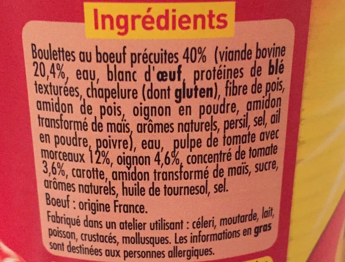 Zapetti Boulettes au bœuf packshot