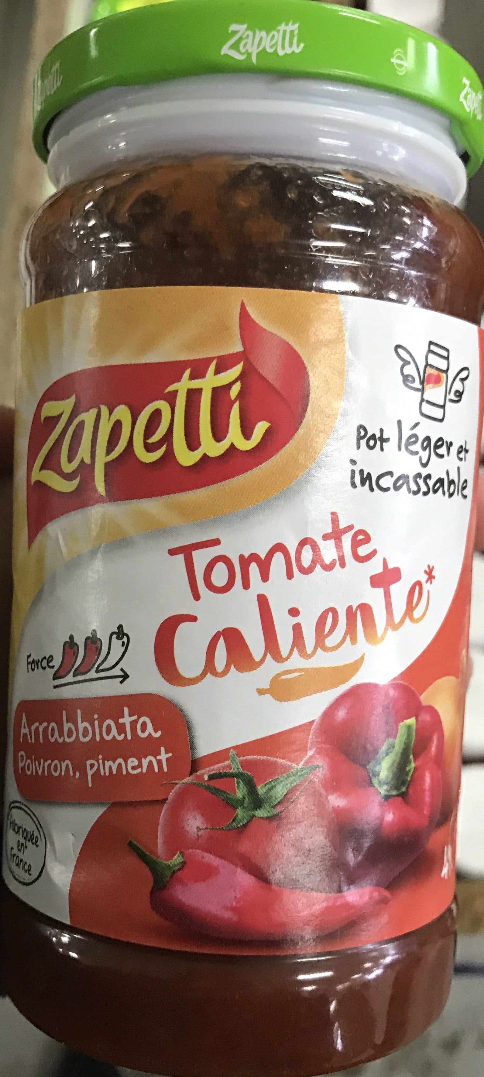Zapetti Tomate Caliente Arrabbiata Poivron, Piment packshot