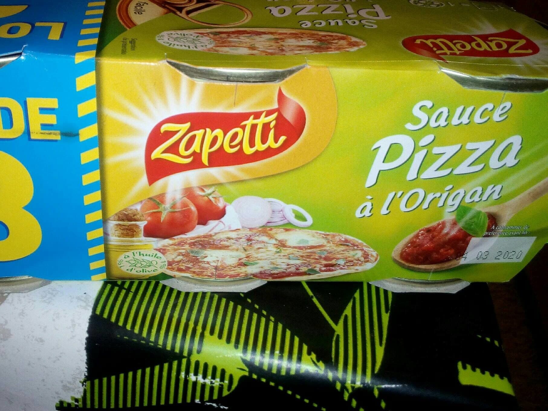 Zapetti Zapetti sauce pizza a l oignon packshot