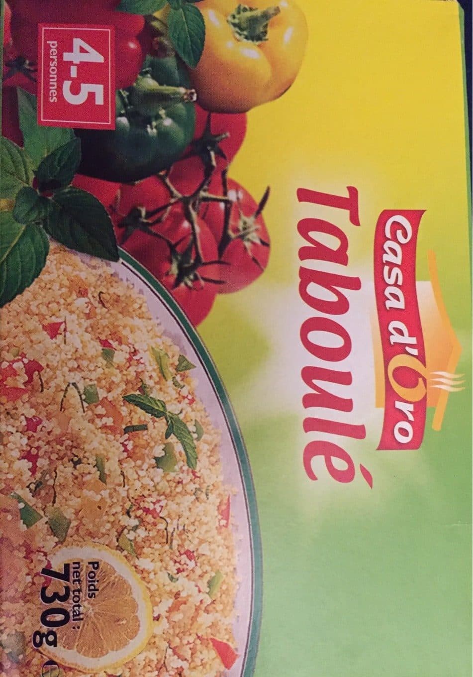 Casa D’oro Taboulé packshot