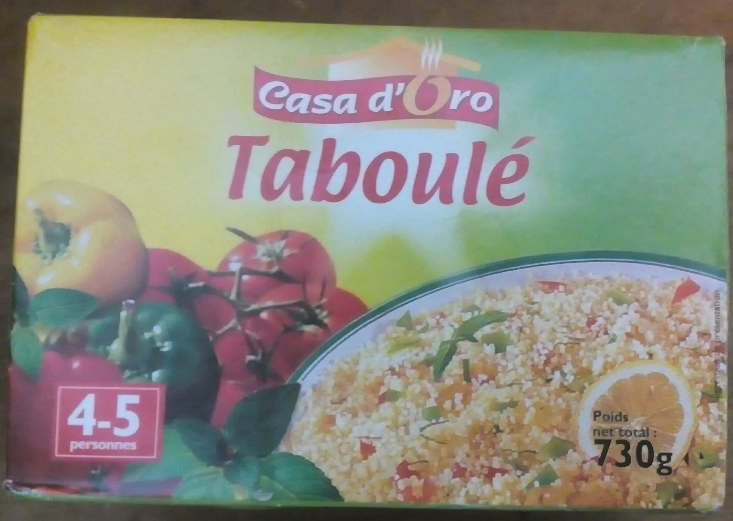 Casa d'Oro Taboulé packshot