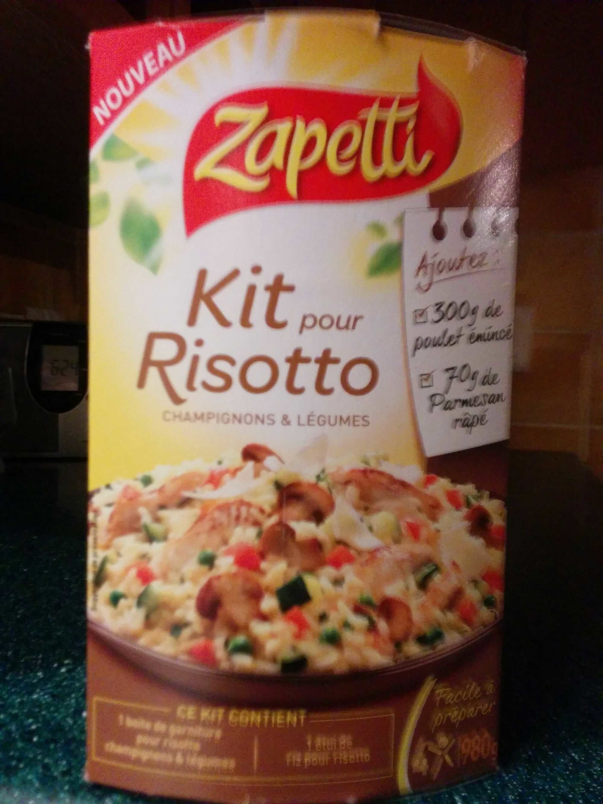 Raynal et Roquelaure Kit pour Risotto Champignons et Légumes packshot