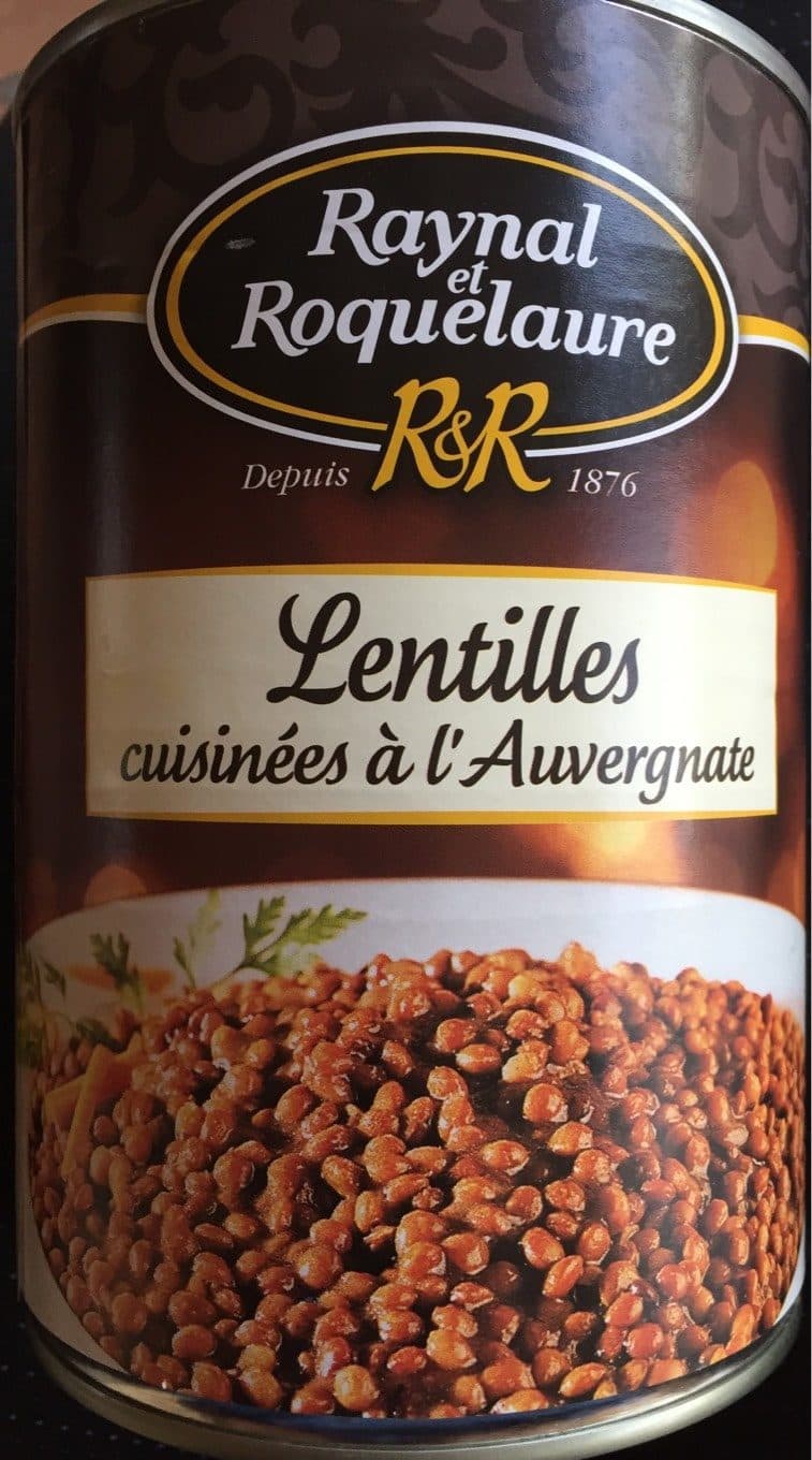 Raynal Et Roquelaure Lentilles cuisinées à l'auvergnate packshot