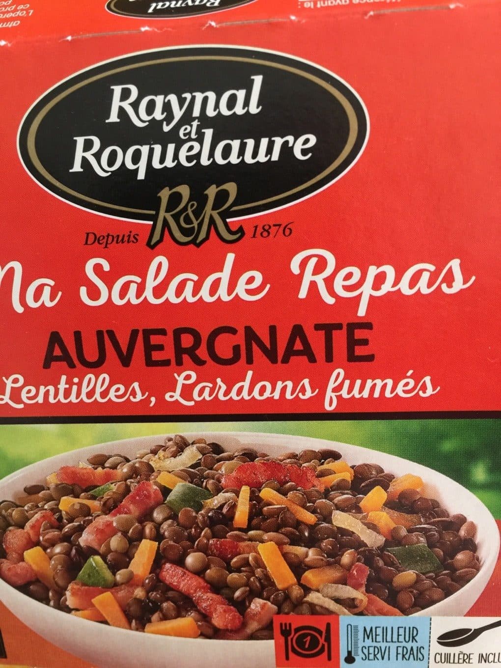Raynal et Roquelaure Ma Salade Repas AUVERGNATE packshot