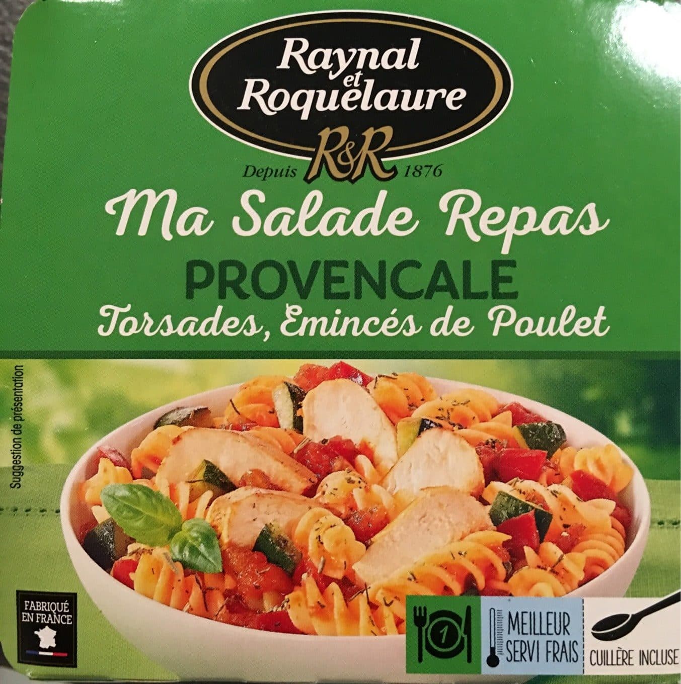 Raynal et Roquelaure Ma salade repas Provençale packshot