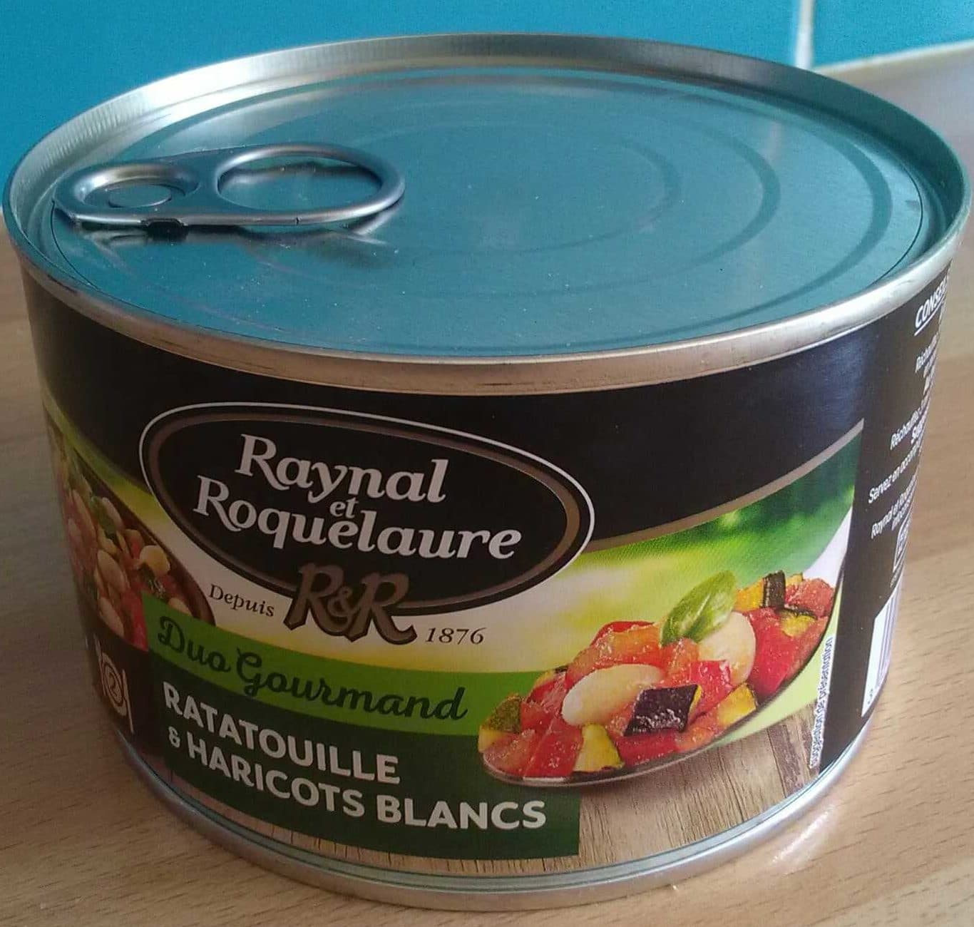 Raynal et Roquelaure Ratatouille et haricots blancs packshot