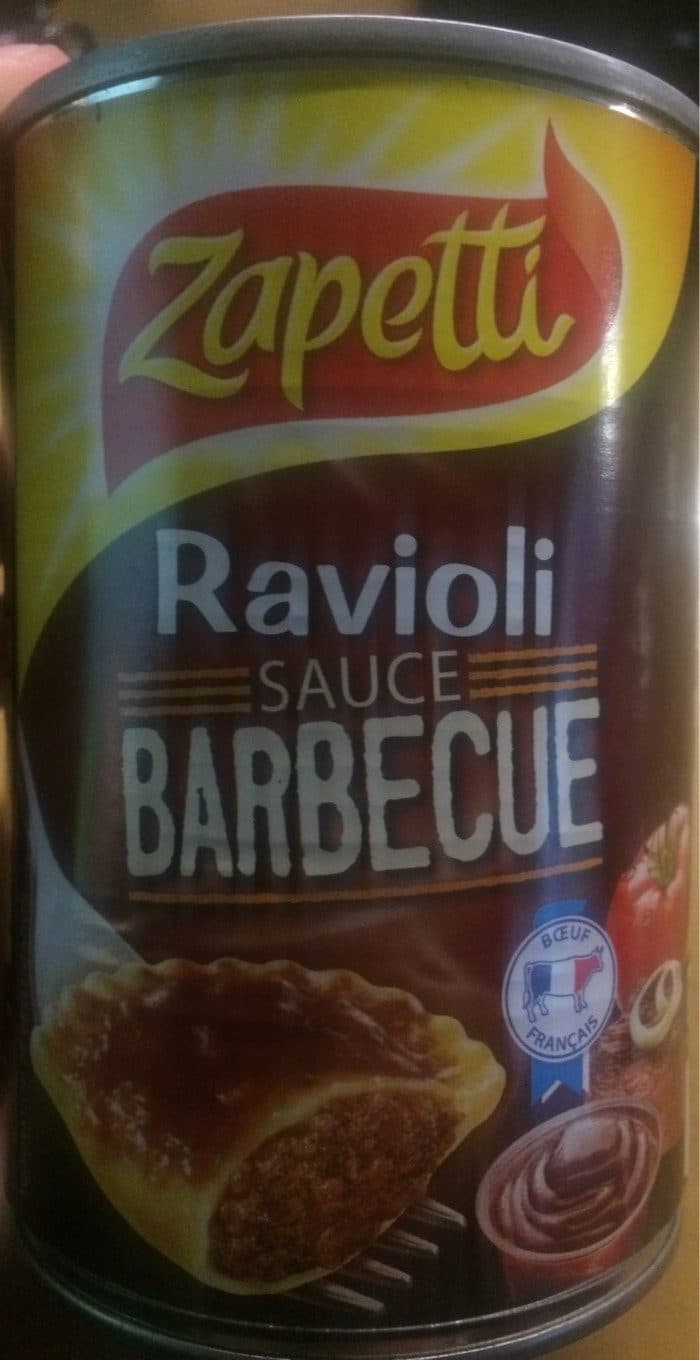 Zapetti Ravioli Sauce Barbecue packshot