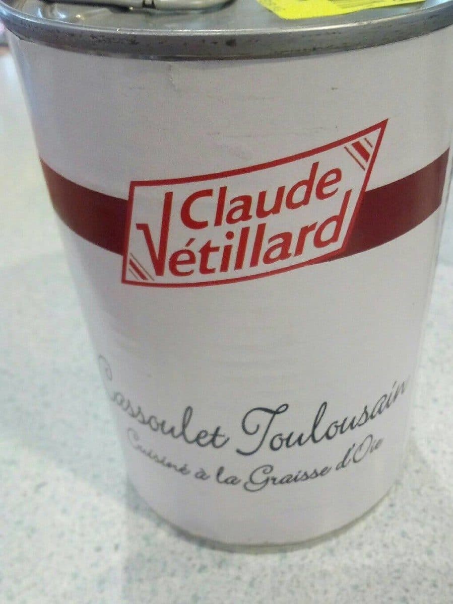 Claude Vétillard Cassoulet toulousain packshot