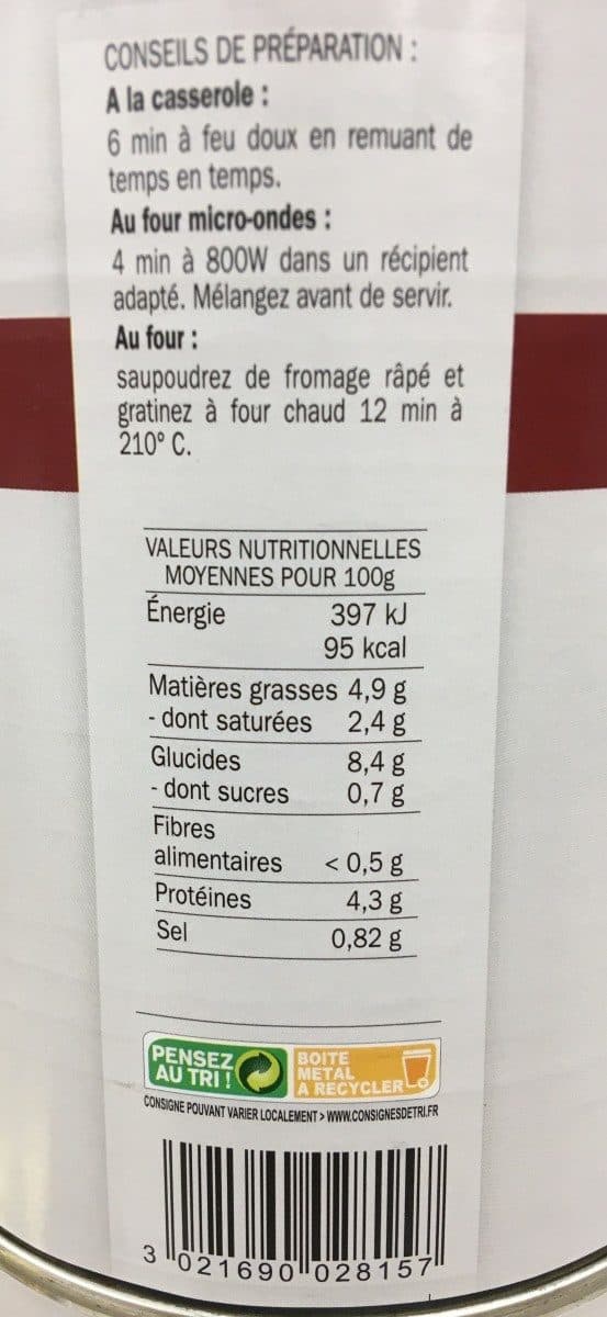 Claude Vétillard Macaroni au fromage et dés de jambon packshot