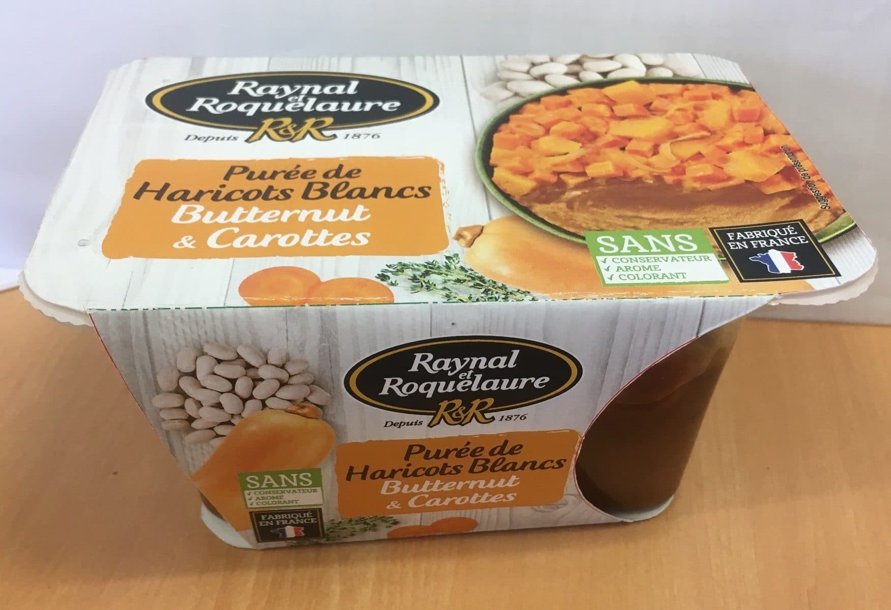 Raynal et Roquelaure Purée de Haricots blancs, butternut & carottes packshot