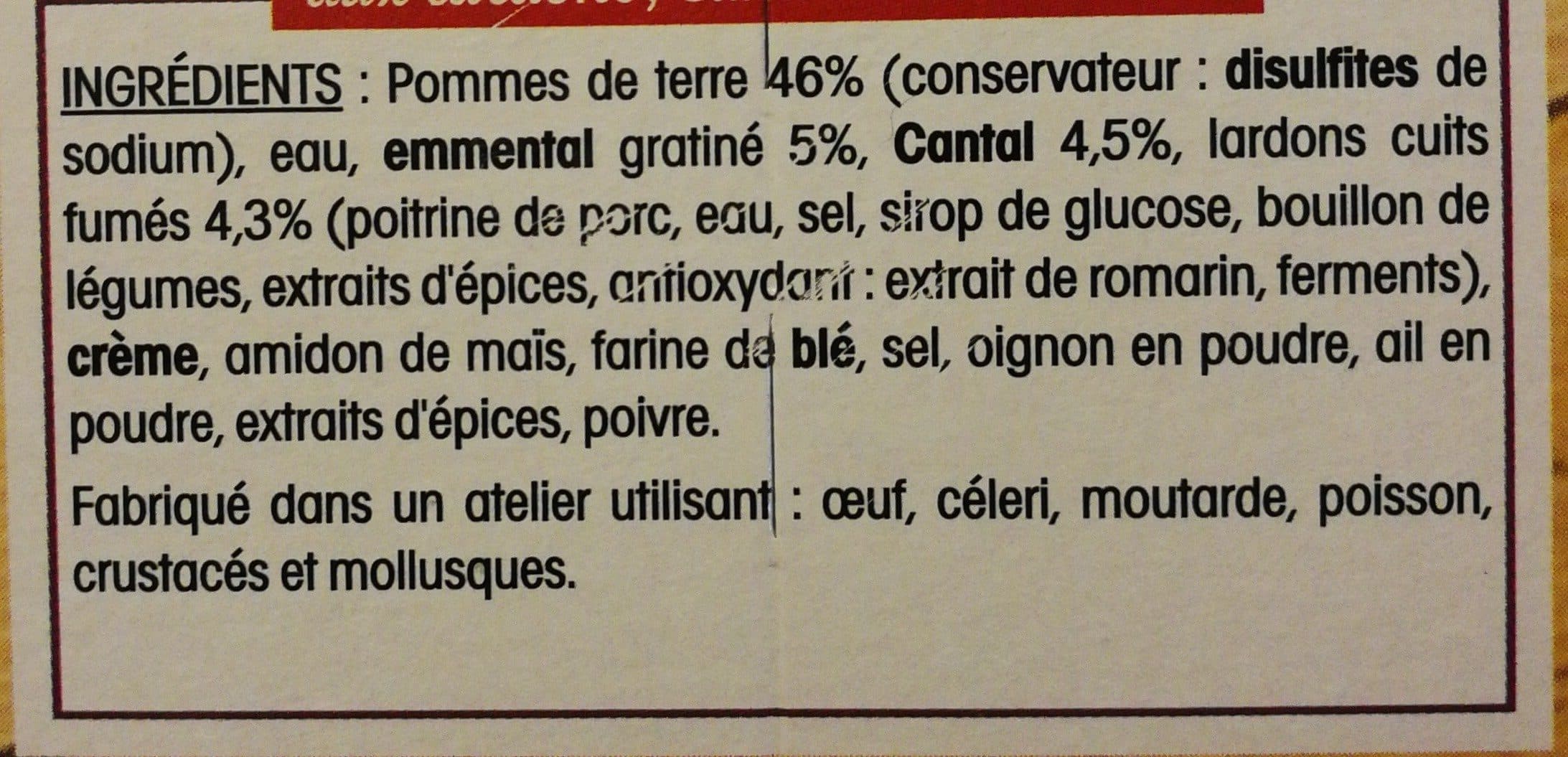 Raynal Gratin auvergnat packshot