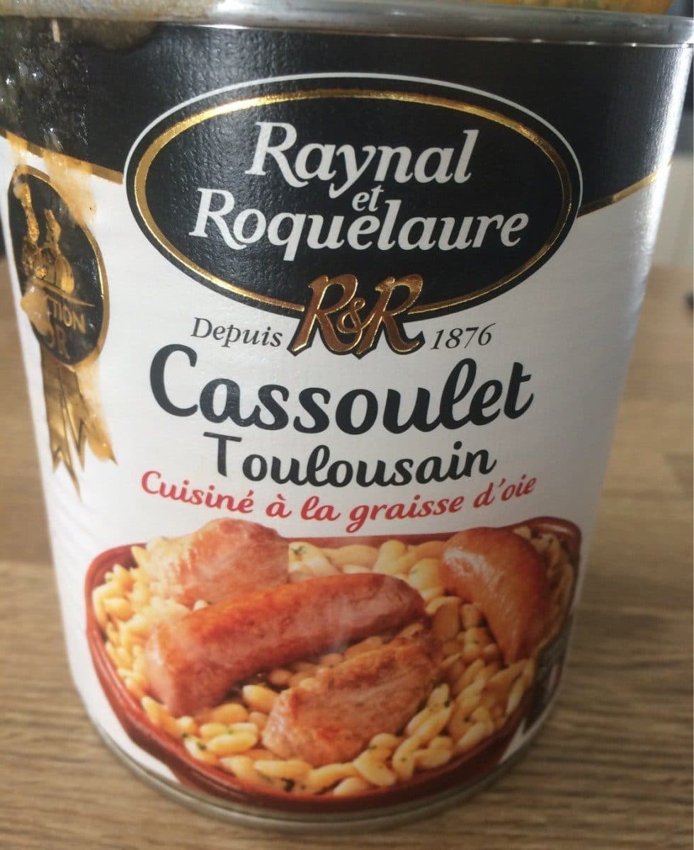 Raynal et Roquelaure Cassoulet toulousain, cuisiné à la graisse d'oie packshot