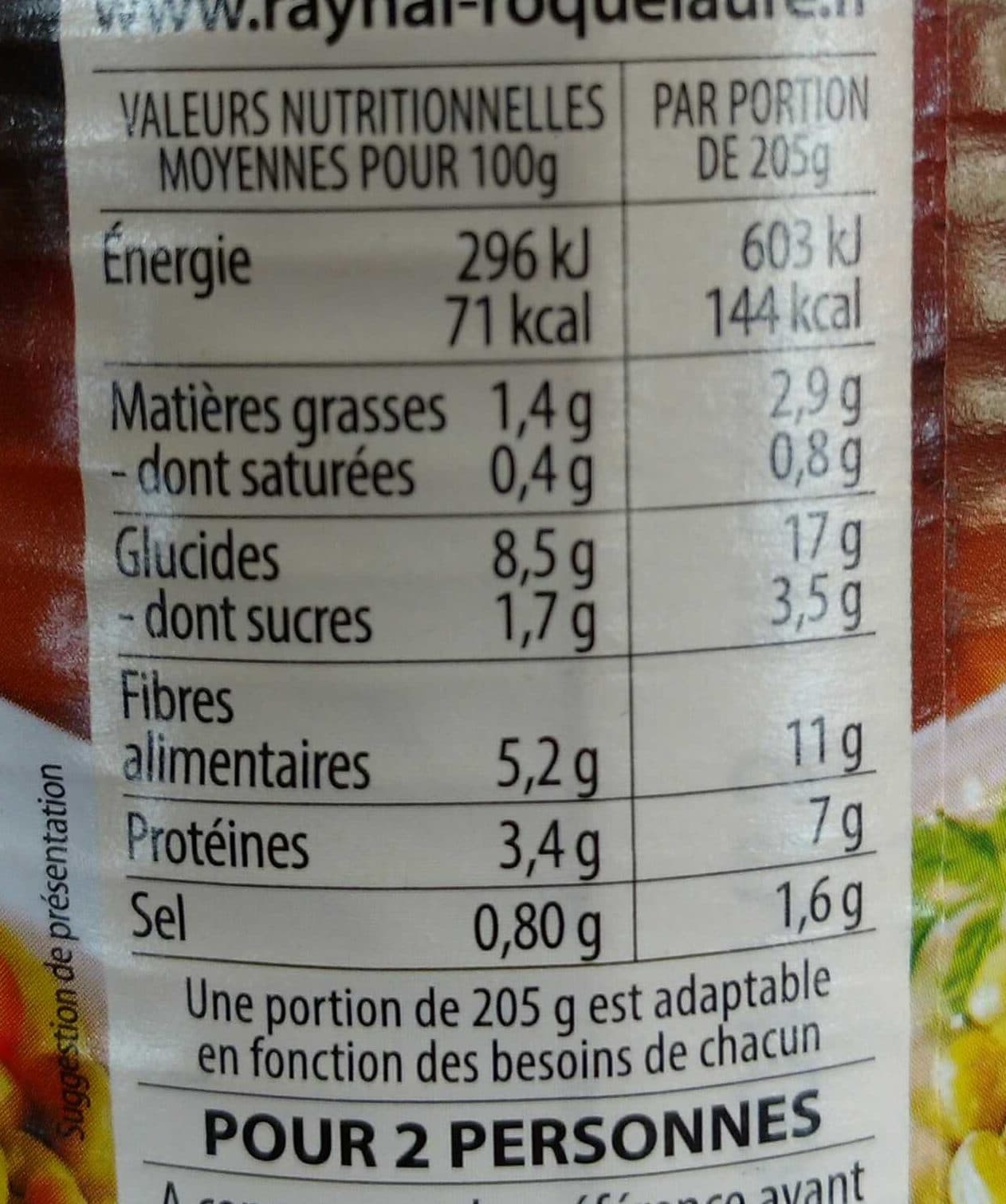 Raynal & Roquelaure Flageolets à l'Auvergnate packshot