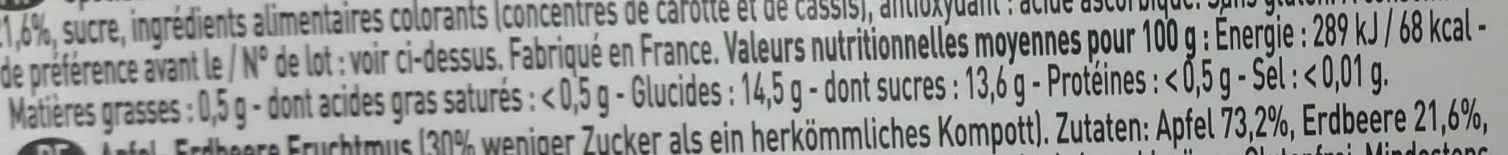 Materne Pomme Fraise packshot