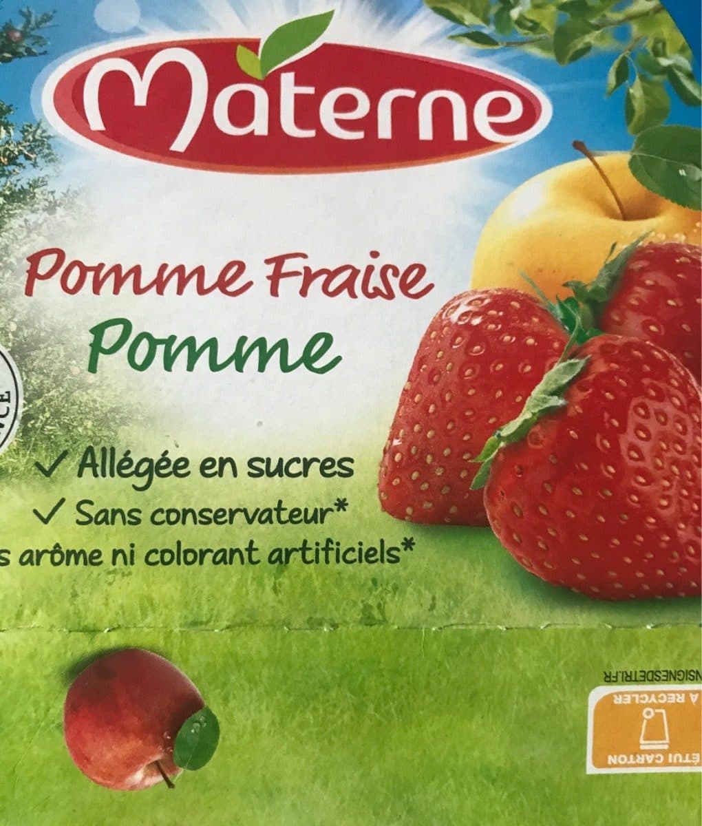 Materne Compotes packshot