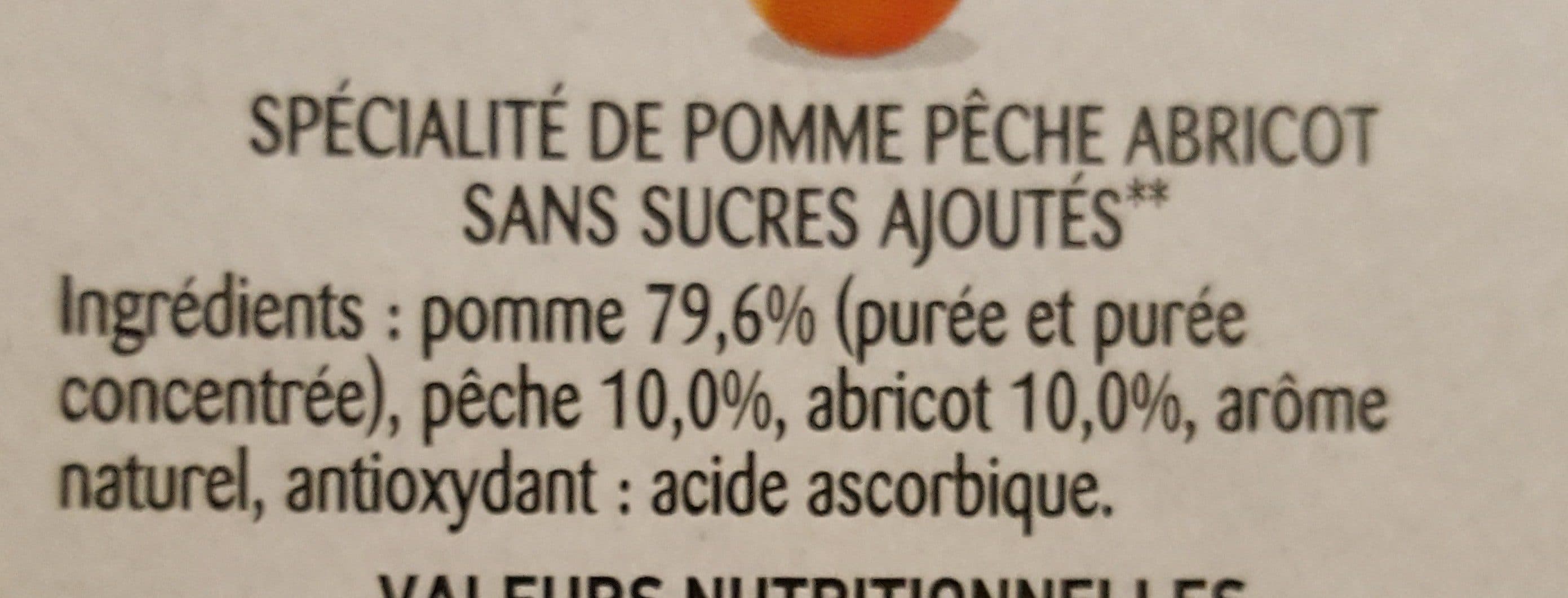 Materne Compotes sans sucres ajoutés packshot