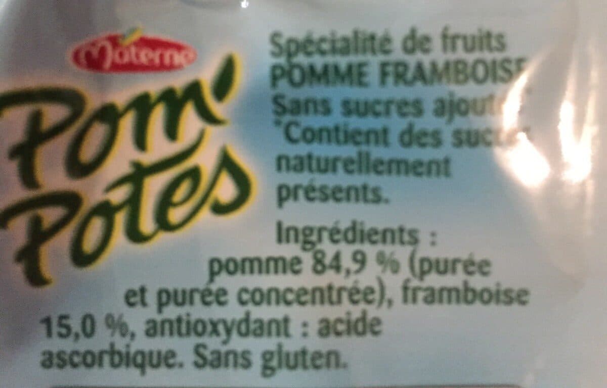 Pom'Potes Pom'Potes (Pomme/Framboise) packshot