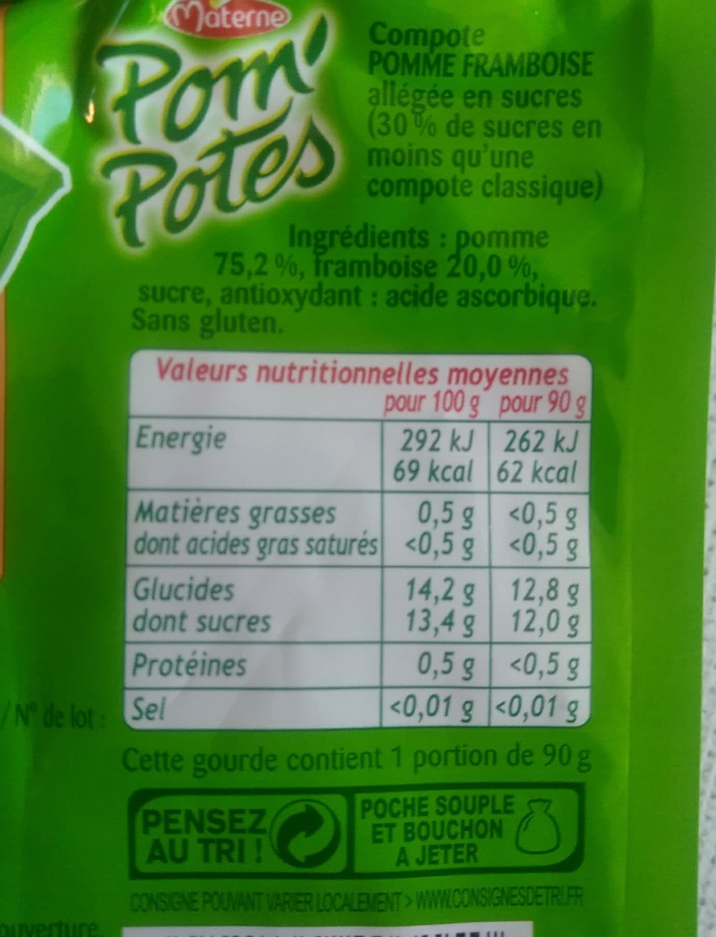 Materne Pom'potes packshot