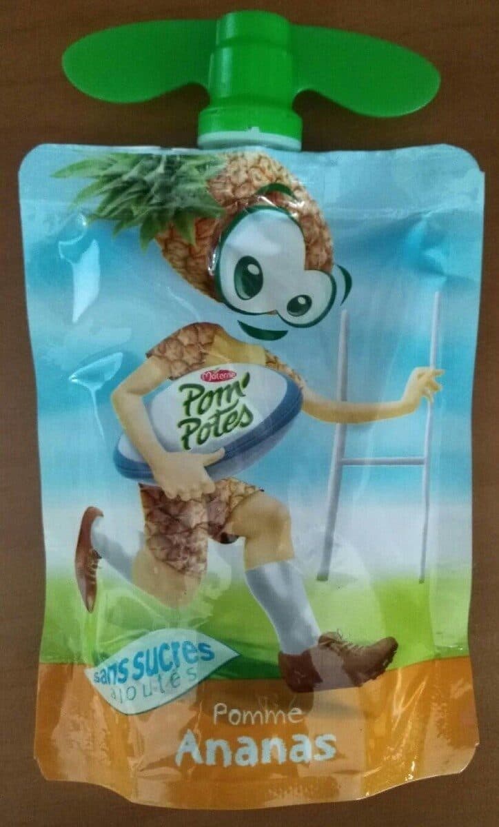 Materne Pom'Potes Pomme Ananas packshot