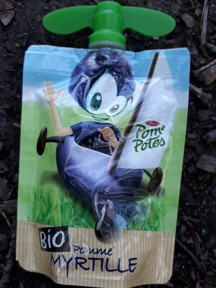 Materne Pom'Potes - Bio pomme myrtille packshot
