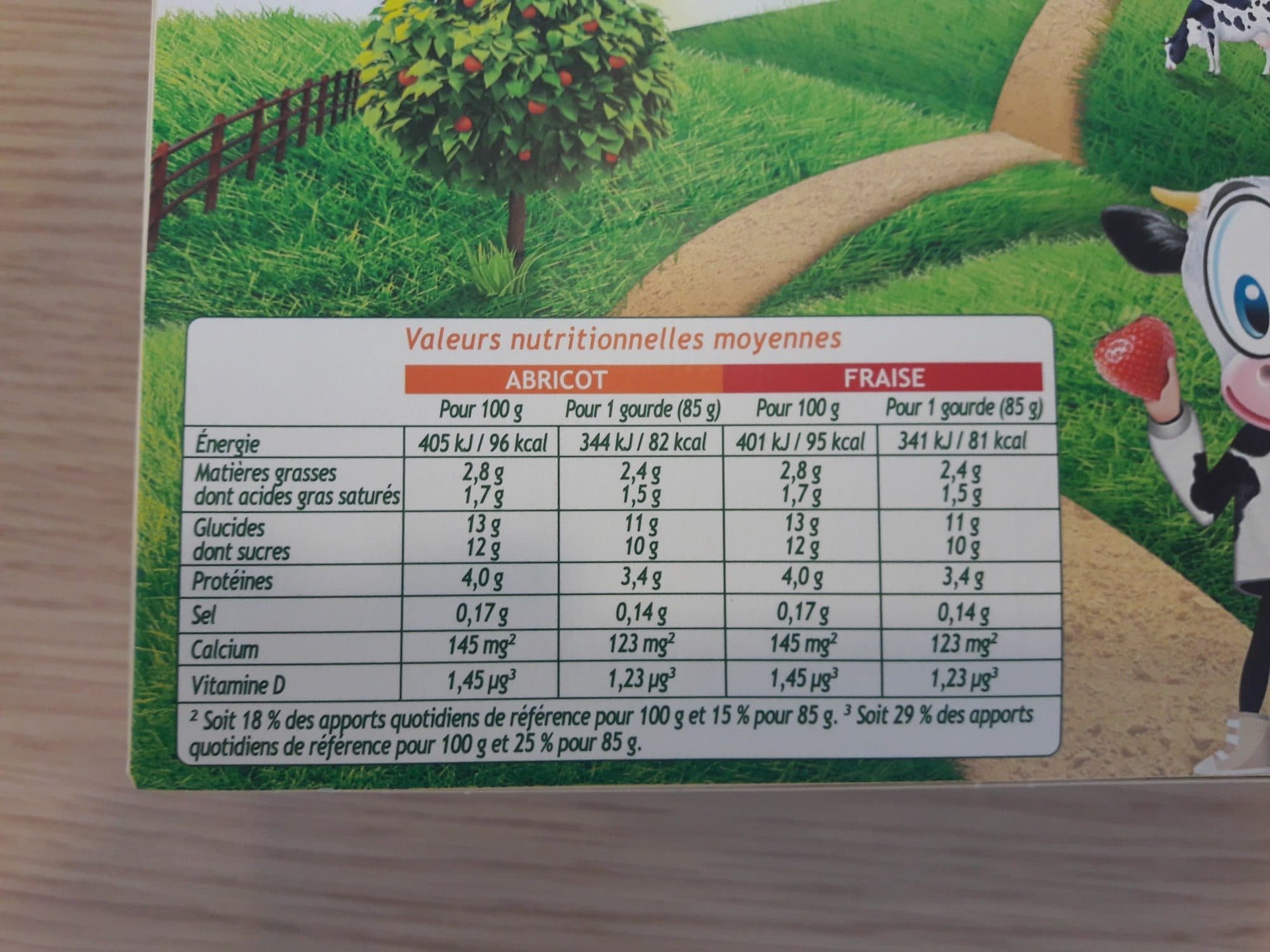 Materne Pom'Potes Brassés Fraise Abricot packshot