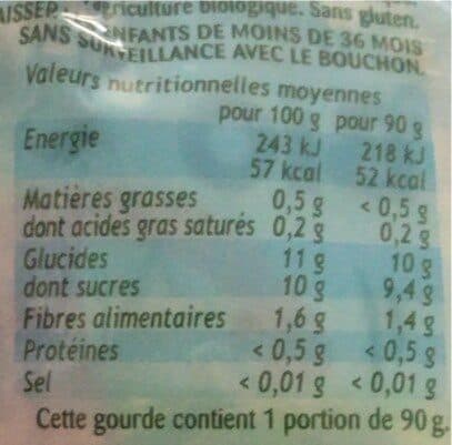 materne Compote pomme framboise packshot