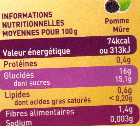 Materne Pom'Pote Pomme Mûre packshot