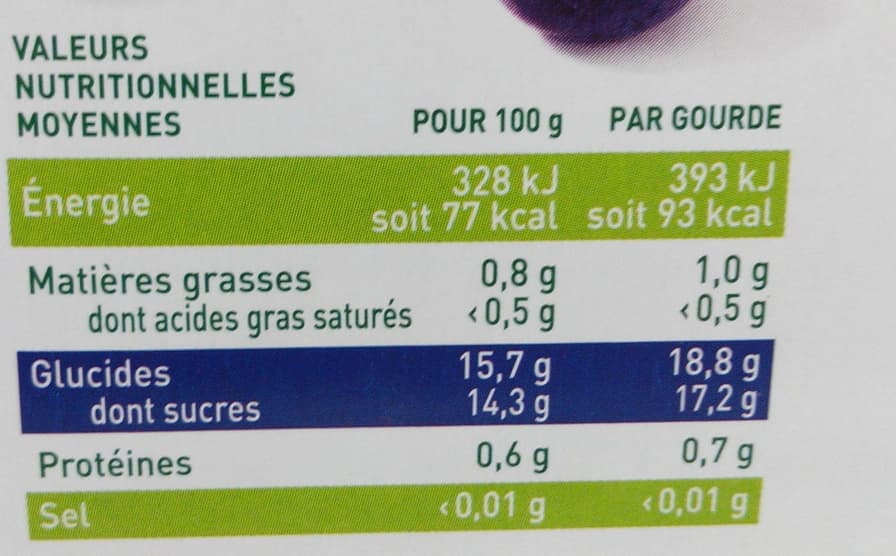 Materne Ma pause fruit pomme myrtille grenade packshot