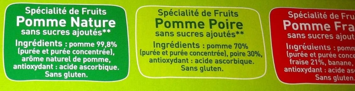 Materne Pom' Potes Sans Sucres Ajoutés packshot