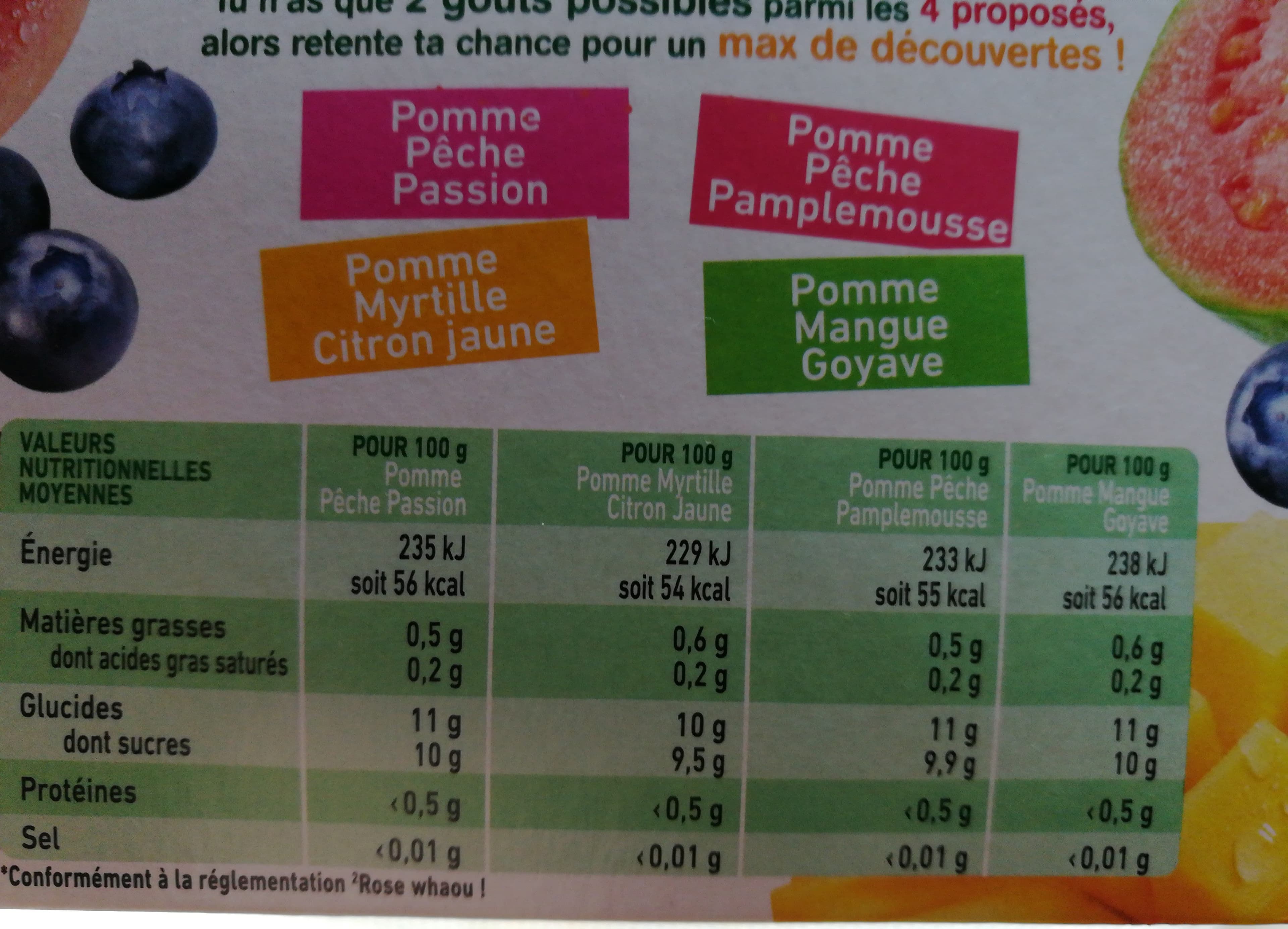 Materne Pom pote crazy goûts surprises packshot