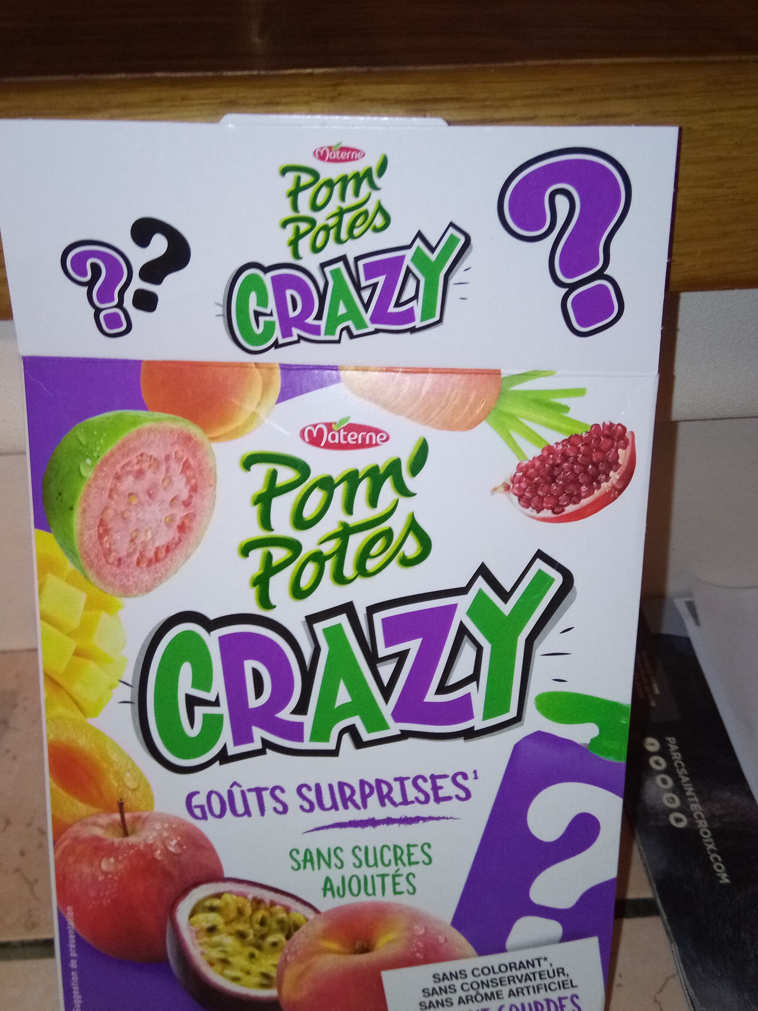 Materne Pom'potes crazy gout surprise (pack violet) packshot