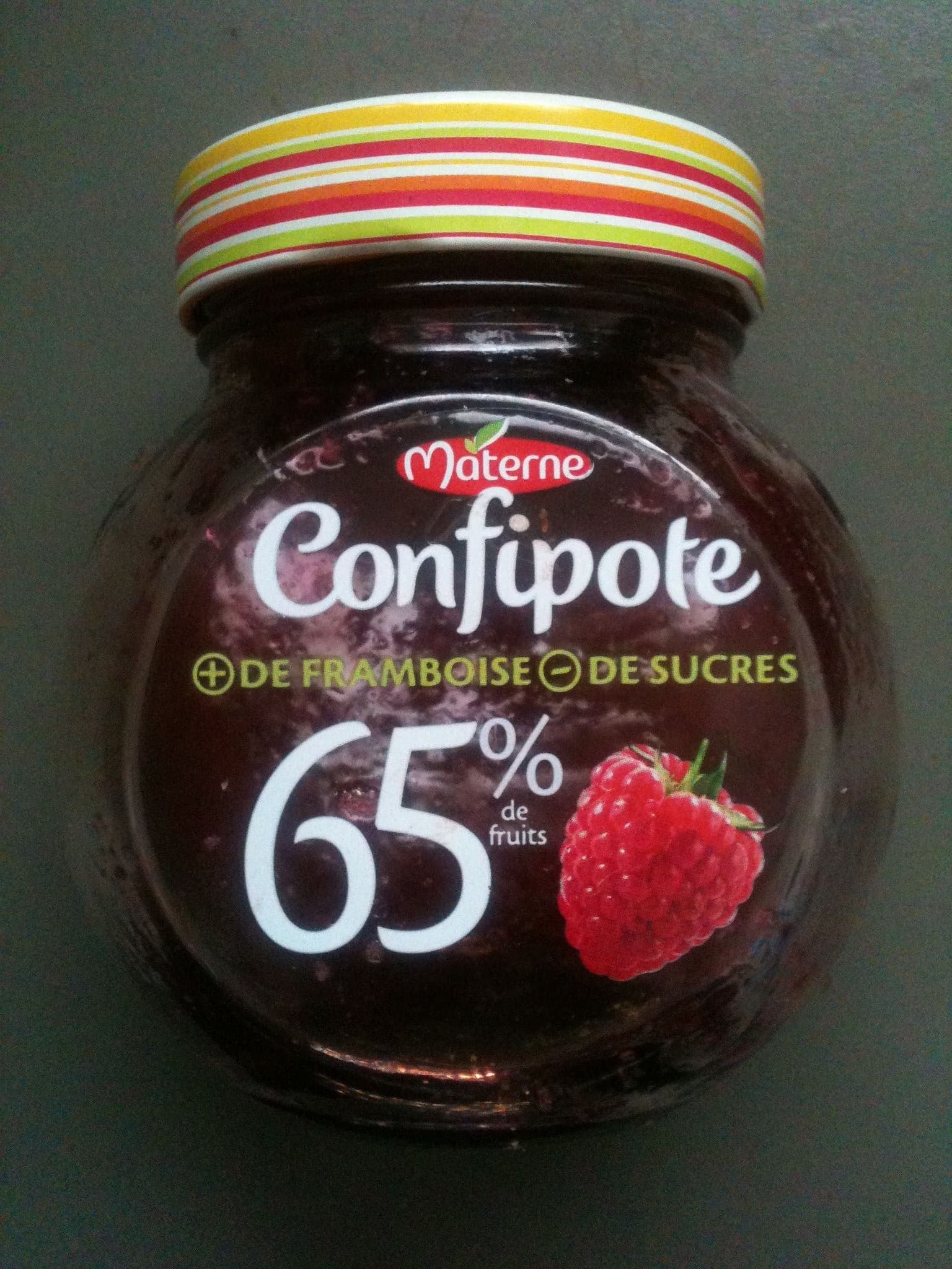 Materne Confipote framboise packshot
