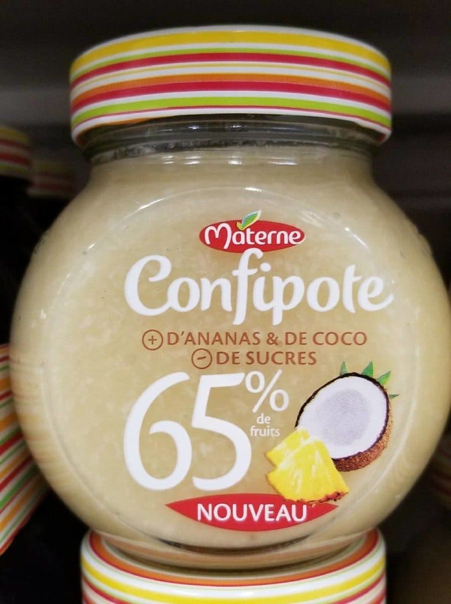 Confipote Confipote d'ananas & de coco packshot