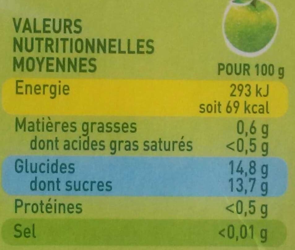 Materne Pom'Potes - 12 pommes nature packshot