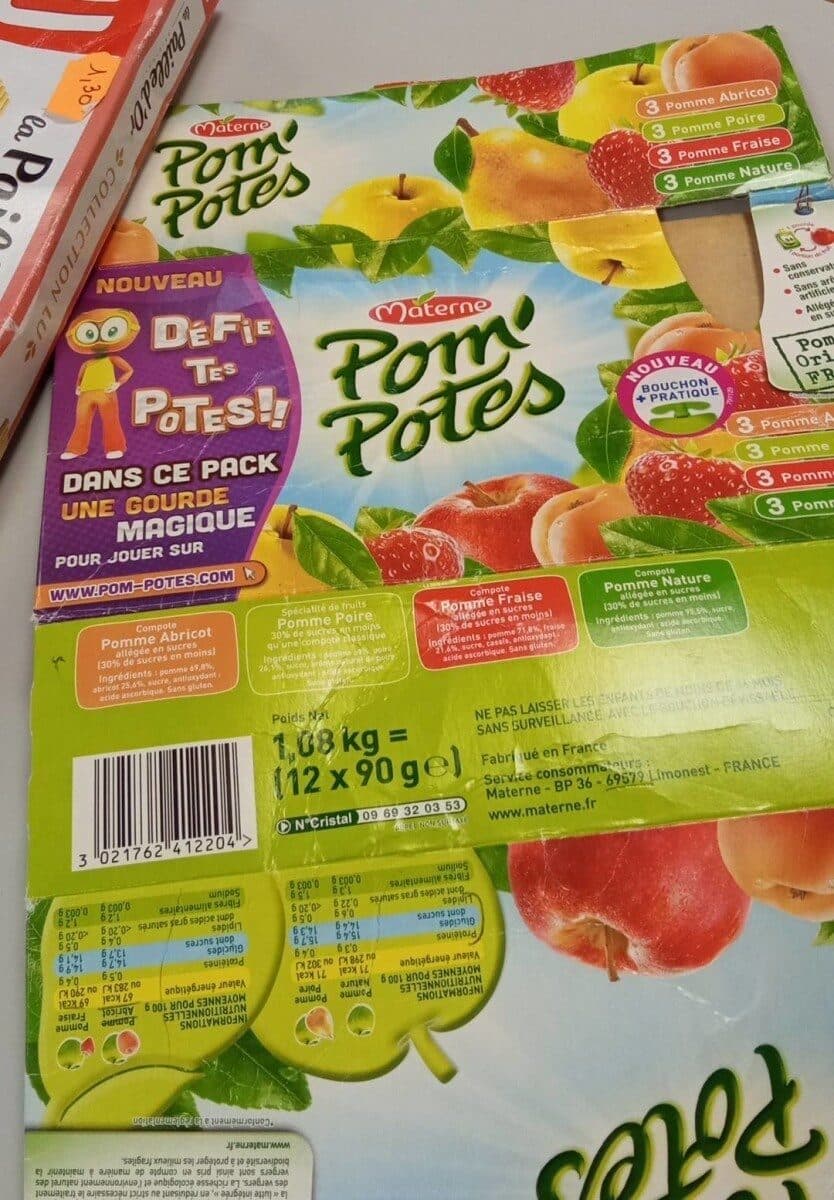 Materne Pom potes packshot