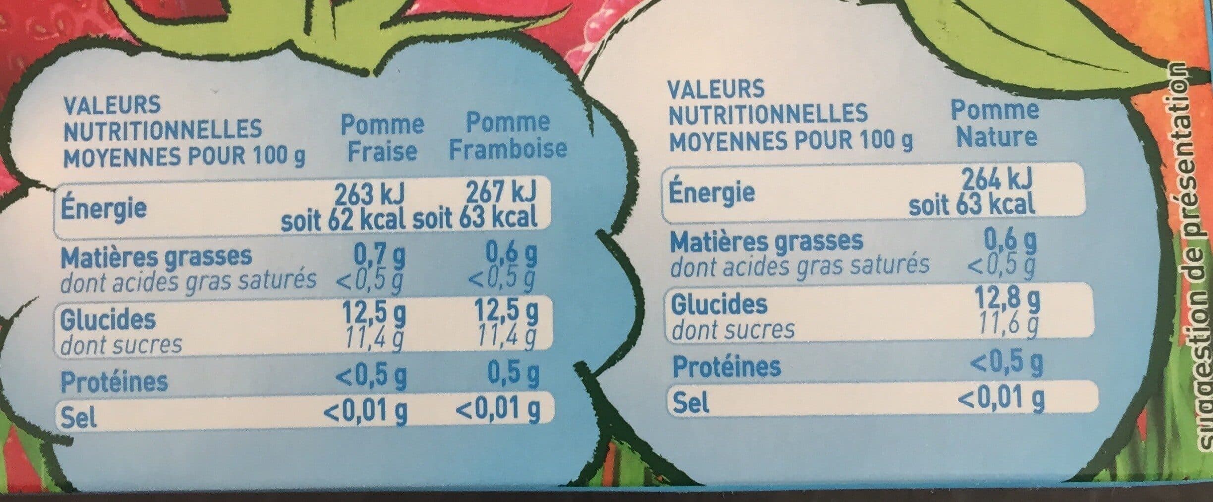 POM'POTES POM'POTES Compotes Pomme, P. Frs, P. Framb 16x90g Format Familial packshot