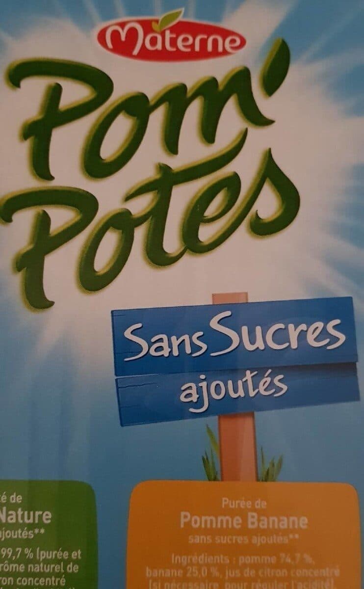 POM'POTES POM'POTES Compotes Gourdes Multiv. Inédits 36x90g Format Familial packshot