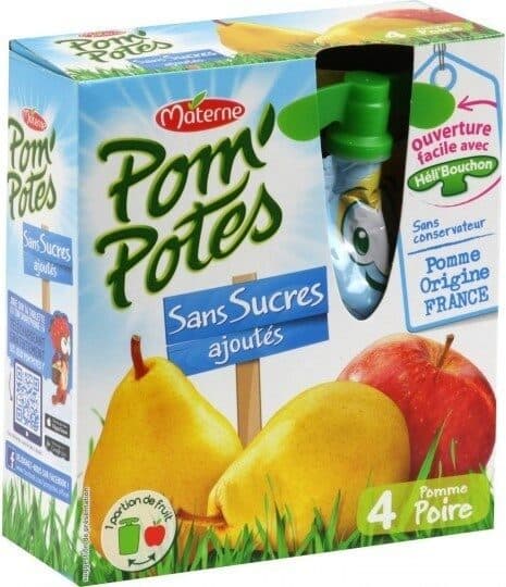 Pom' Potes Pom'Potes (Pomme/Poire) packshot