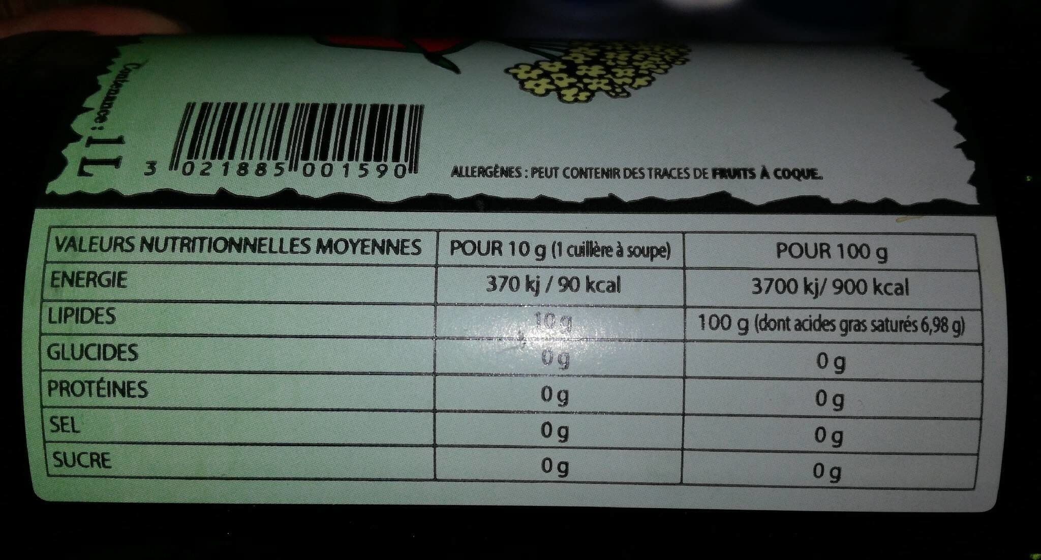 Huilerie Richard Huile de colza vierge bio packshot