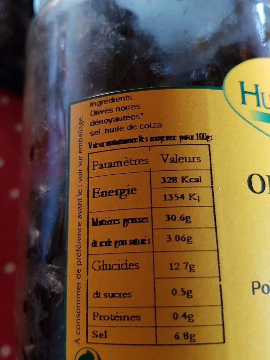 Huilerie Richard Olives grecques dénoyautées packshot