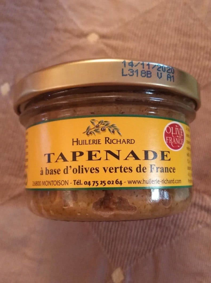 Huilerie Richard Tapenade verte packshot