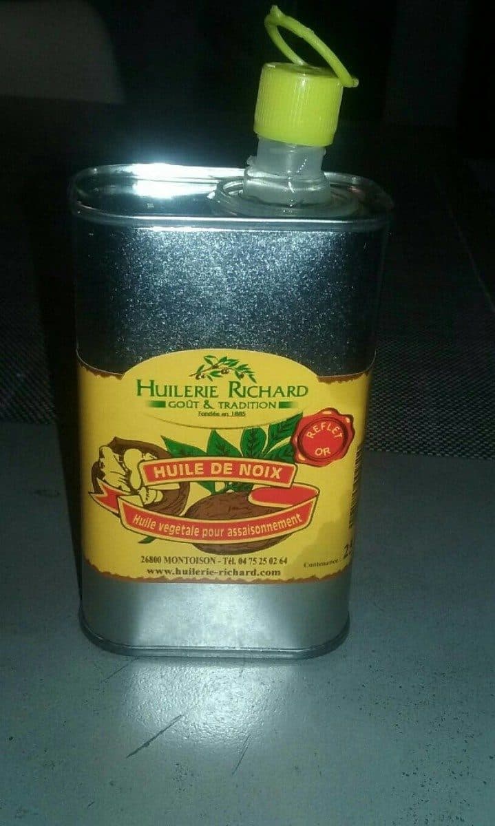 Huilerie Richard Huile de noix packshot