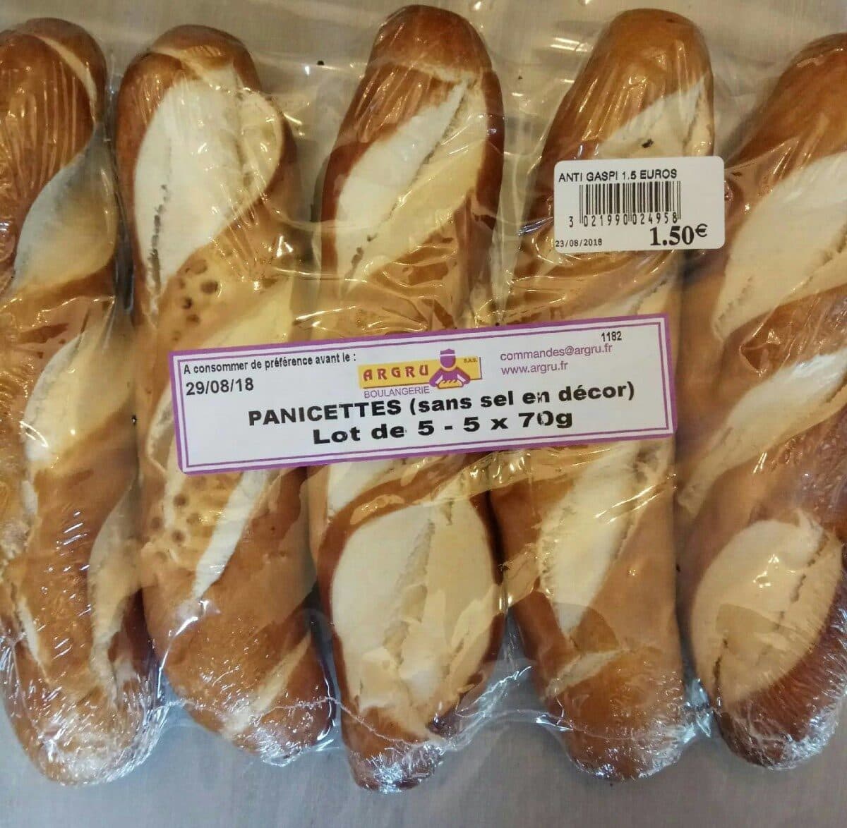 Open Food Facts Panicettes packshot
