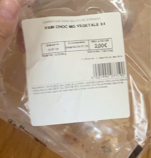 Cora Pain au chocolat tournesol packshot